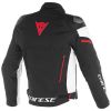 Dainese RACING 3 D-DRY sportovní bunda černá/bílá/fluo-červená vel.52